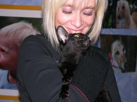 Miss crampon et le chat  pot de colle